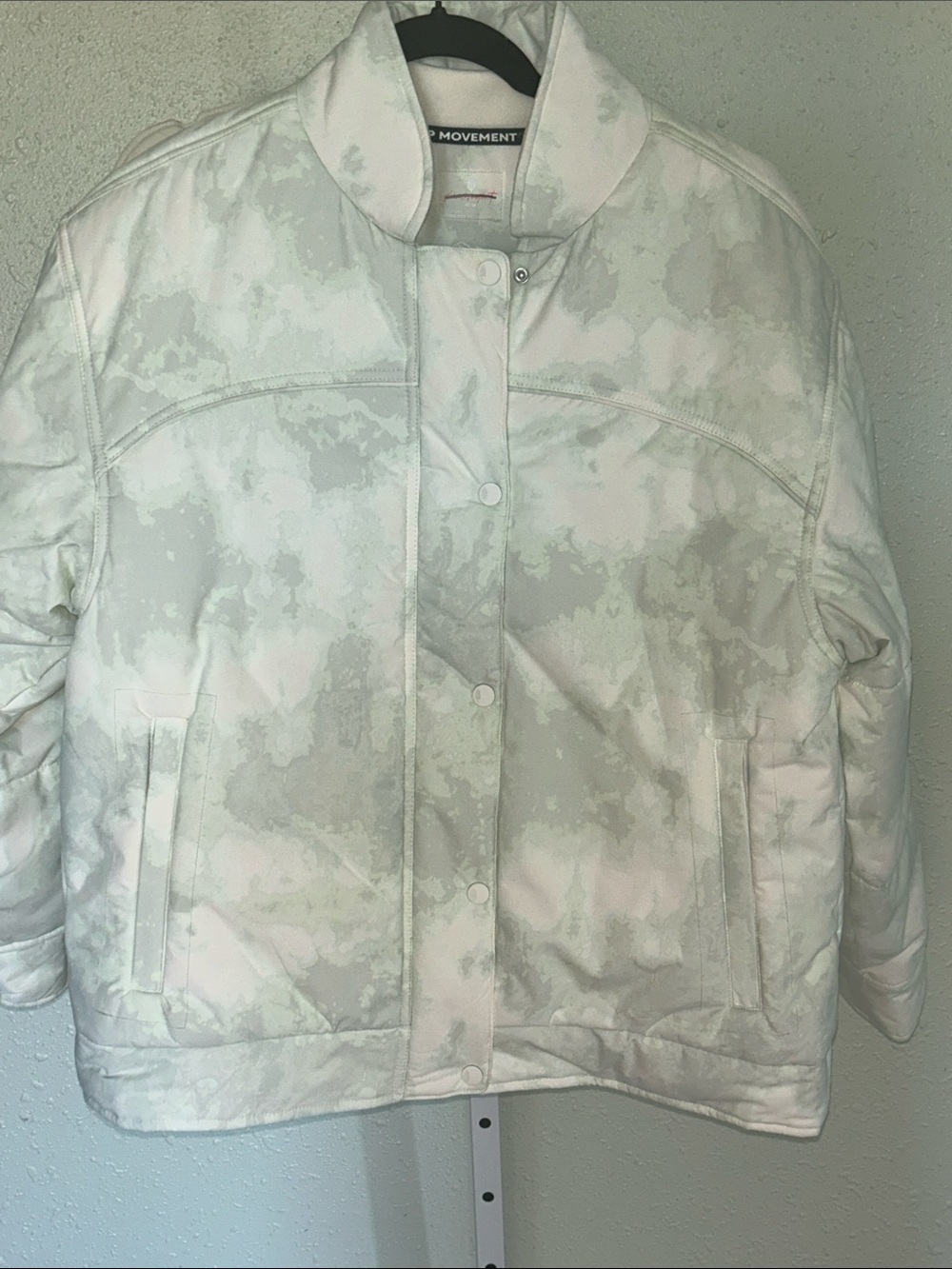 FP Movement by Free People White Camouflage Ski Jacket